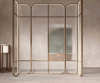 Modern Glass Screen Partition-ID:449822909