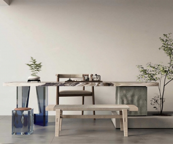 New Chinese Style Tea Tables And Chairs-ID:519018891
