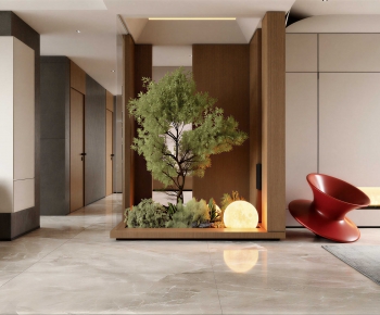 Modern Hallway-ID:602674011