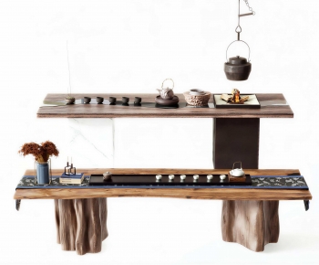 New Chinese Style Tea Tables And Chairs-ID:100183011