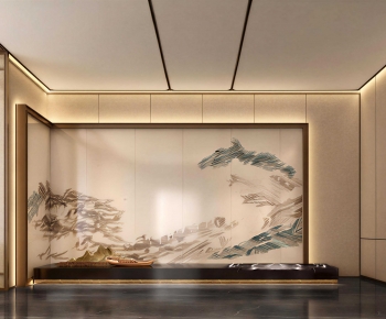 New Chinese Style Lobby Hall-ID:998065955