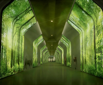 Modern Exhibition Hall-ID:428241014