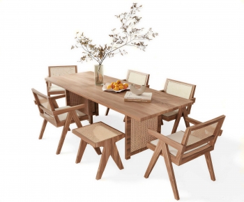 Modern Dining Table And Chairs-ID:546045062