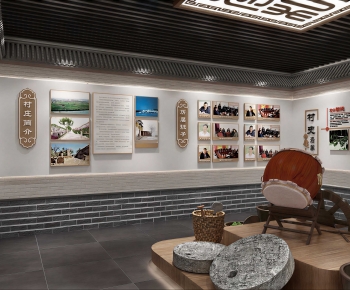 New Chinese Style Exhibition Hall-ID:478800066