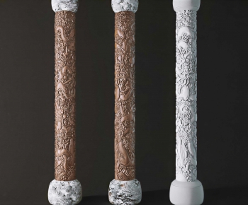 Chinese Style Column-ID:604252104
