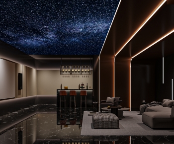 Modern Audiovisual Room-ID:957909112