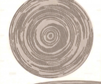 Modern Circular Carpet-ID:977925064