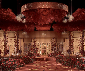 European Style Banquet Hall-ID:712917093