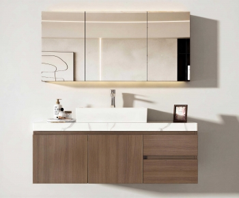 Modern Bathroom Cabinet-ID:887018926