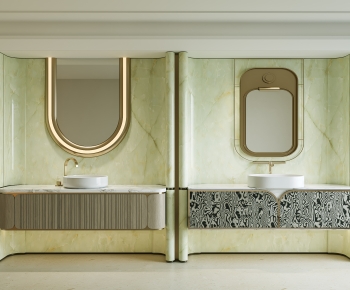 Modern Bathroom Cabinet-ID:291054015