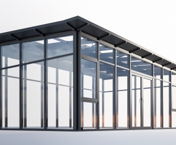 Modern Glass Sun Room-ID:268887042