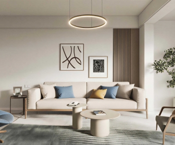 Nordic Style A Living Room-ID:991648918