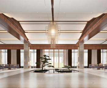 New Chinese Style Lobby Hall-ID:897069933