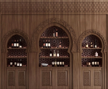 European Style Wine Cabinet-ID:459970959