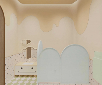 Modern Children's Restroom-ID:814250959