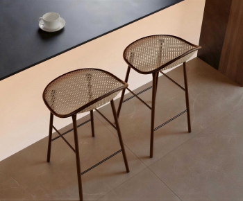 Wabi-sabi Style Bar Chair-ID:777530787