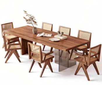 Modern Dining Table And Chairs-ID:498309153