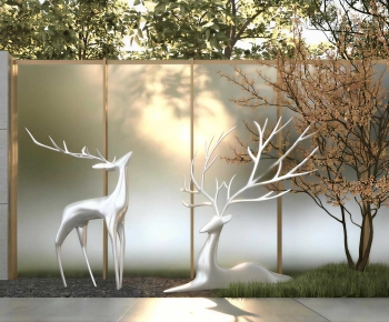 Modern Plant Landscaping-ID:459651959