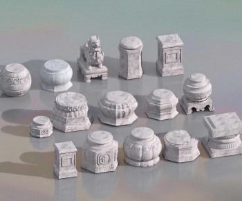 Chinese Style Column-ID:332628973