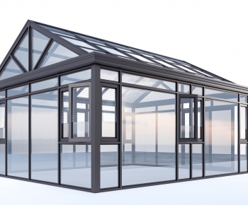 Modern Glass Sunshine Room-ID:405231002