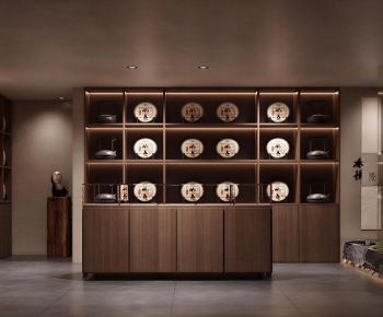 New Chinese Style Tea House-ID:291646968