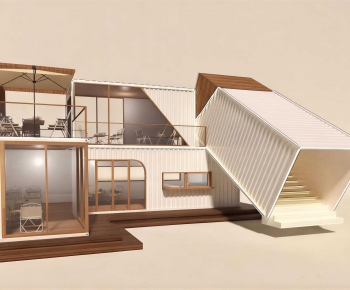 Modern Appearance Of Commercial Building-ID:788187036