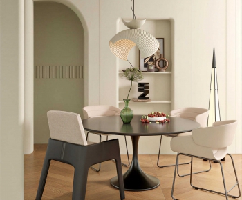 Modern Dining Table And Chairs-ID:732830053