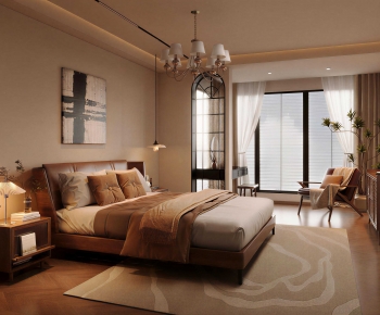 American Style Bedroom-ID:512228979