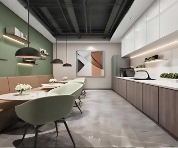 Modern Office Tea Room-ID:241822007