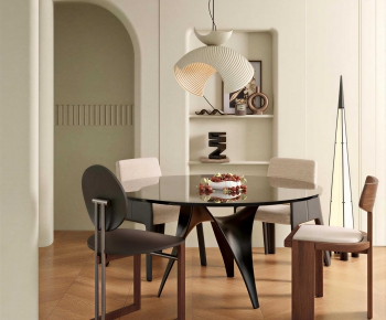 Modern Dining Table And Chairs-ID:322413923