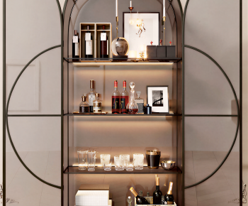 Modern Wine Cabinet-ID:517443903