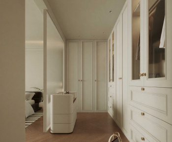 French Style Clothes Storage Area-ID:392205952