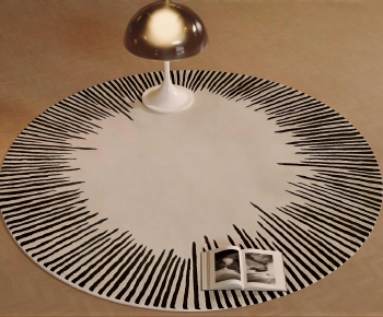 Modern Circular Carpet-ID:741667999