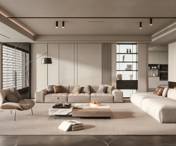 Modern A Living Room-ID:320905925