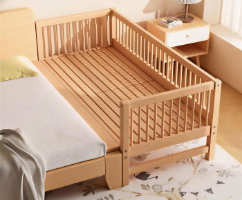 Modern Child's Bed-ID:604636912