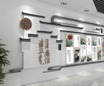 New Chinese Style Exhibition Hall-ID:847012048