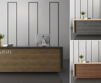 Modern Reception Desk-ID:316266061