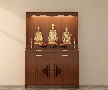 New Chinese Style Buddhist Niche-ID:990309762