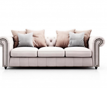 American Style Three-seat Sofa-ID:561229949