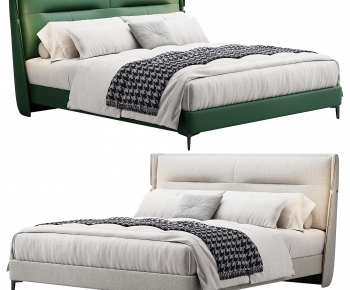 Modern Double Bed-ID:251951937