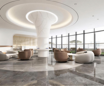 Modern Office Reception Desk-ID:241288906