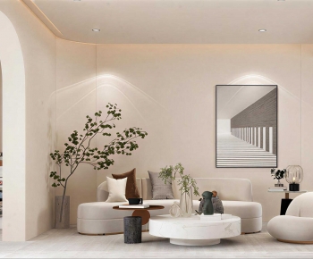 Modern A Living Room-ID:734566934