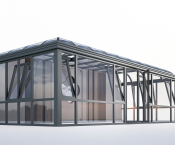 Modern Glass Sun Room-ID:794939043