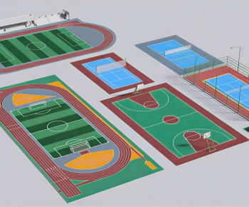 Modern Outdoor Sports Stadium-ID:859992982