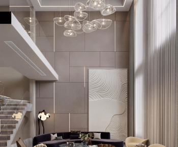 Modern A Living Room-ID:529580143
