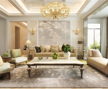 American Style A Living Room-ID:276103973