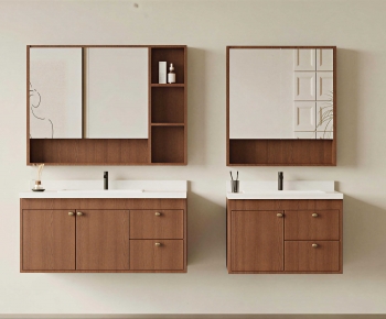 Modern Bathroom Cabinet-ID:715581895