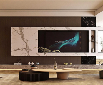 Modern A Living Room-ID:743925098