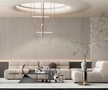 Modern A Living Room-ID:283987054
