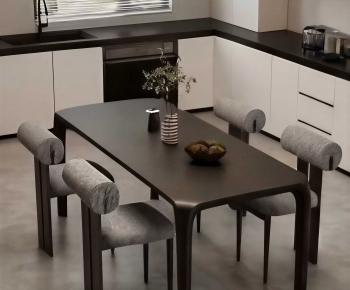Modern Dining Table And Chairs-ID:686500076